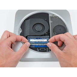 Mac mini середина 2010 года замена оперативной памяти